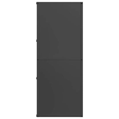 Brandhoutrek 40X30X75 Cm Koudgewalst Staal Zwart