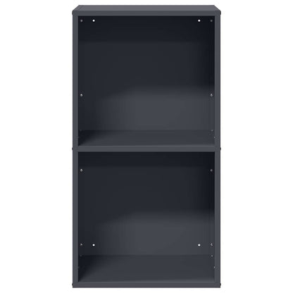 Brandhoutrek 40x30x75 cm koudgewalst staal antracietkleurig