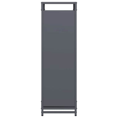Brandhoutrek 60x28x90 cm koudgewalst staal antraciet