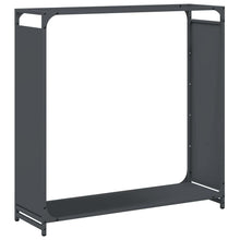 Brandhoutrek 90x28x90 cm koudgewalst staal antracietkleurig