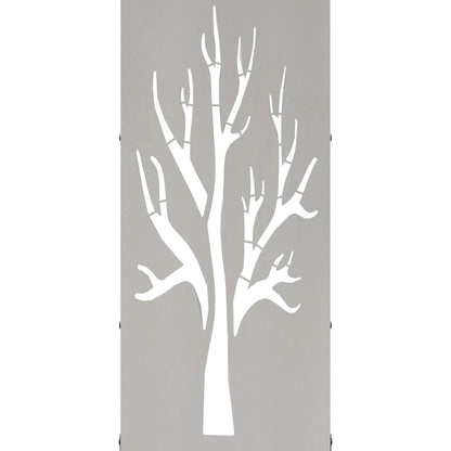 Brandhoutrek 40x30x80 cm roestvrij staal