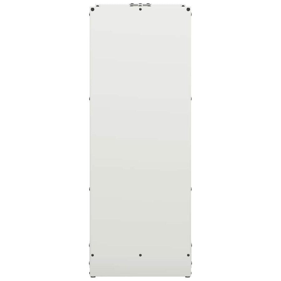 Brandhoutrek 40x30x80 cm koudgewalst staal wit
