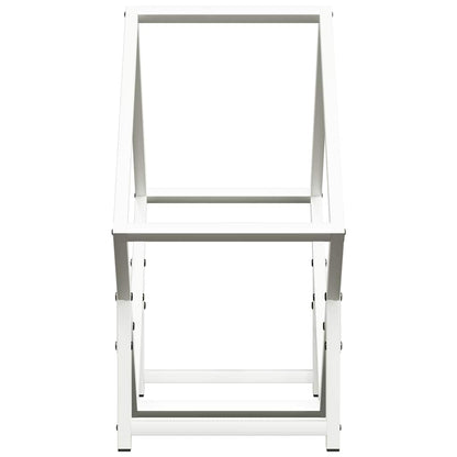 Brandhoutrek 50x25x50 cm koudgewalst staal wit