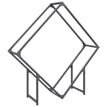 Brandhoutrek Koudgewalst Staal Kleurig 100 x 25 x 100 cm