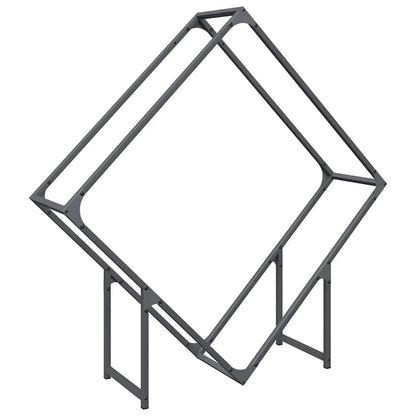 Brandhoutrek Koudgewalst Staal Kleurig 100 x 25 x 100 cm