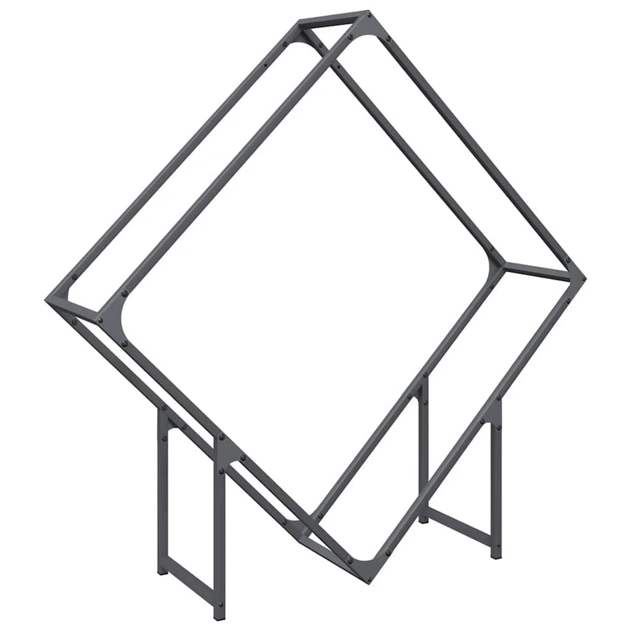 Brandhoutrek Koudgewalst Staal Kleurig 100 x 25 x 100 cm