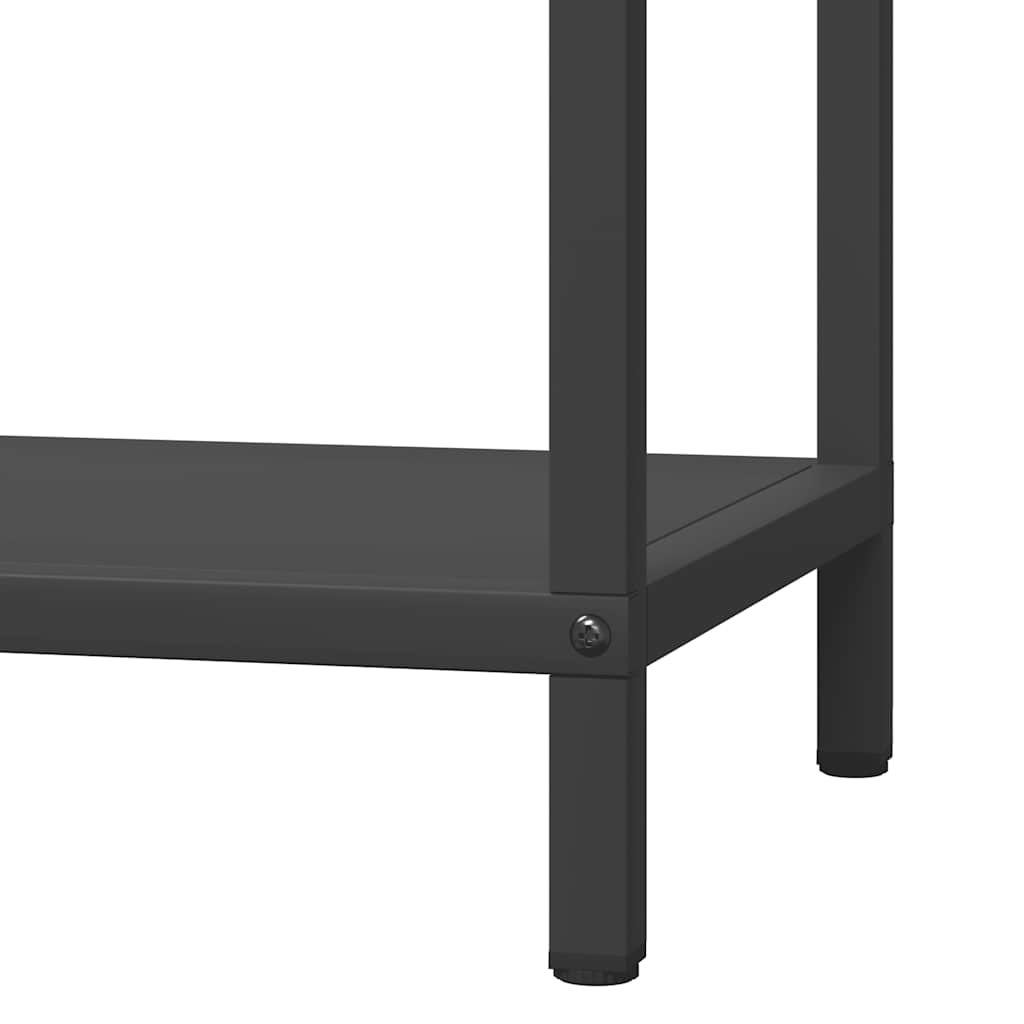 Brandhoutrek 40x25x60 cm koudgewalst staal zwart