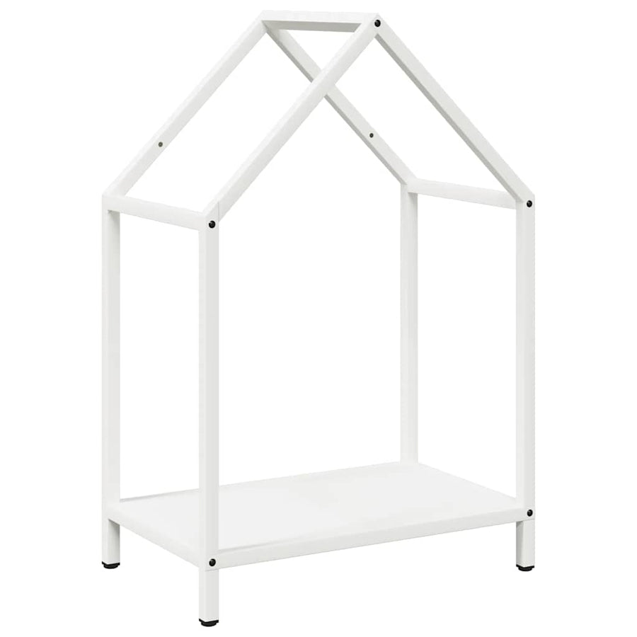 Brandhoutrek 40x25x60 cm koudgewalst staal wit
