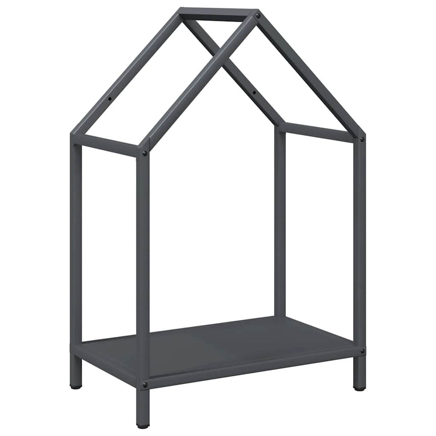Brandhoutrek 40x25x60 cm koudgewalst staal antracietkleurig