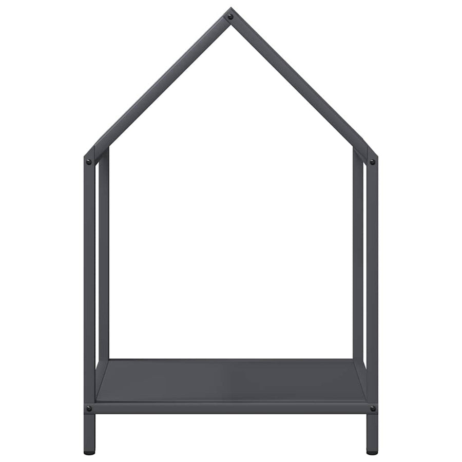 Brandhoutrek 40x25x60 cm koudgewalst staal antracietkleurig