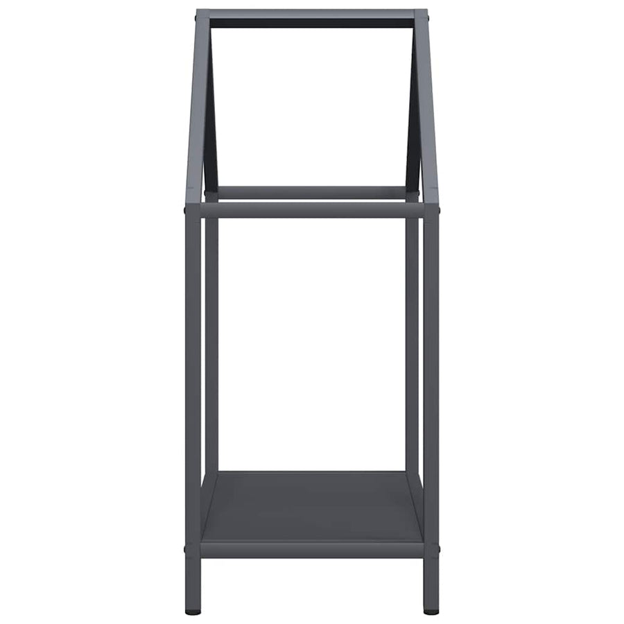Brandhoutrek 40x25x60 cm koudgewalst staal antracietkleurig
