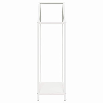 Brandhoutrek 40x25x90 cm koudgewalst staal wit