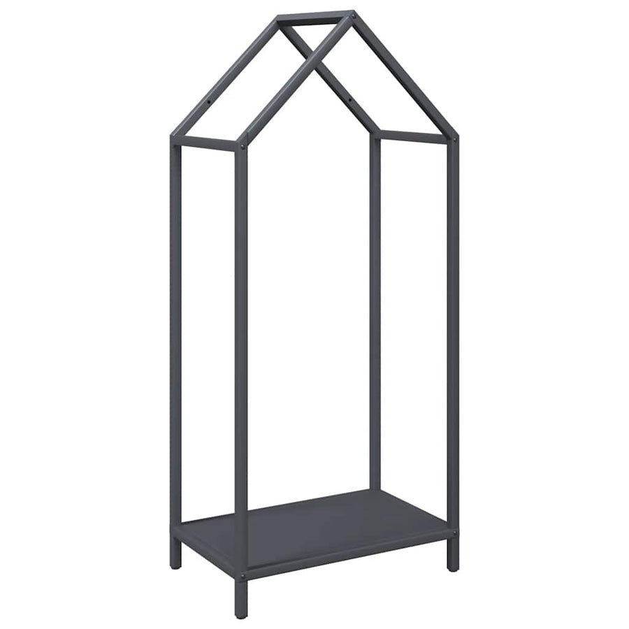 Brandhoutrek 40x25x90 cm koudgewalst staal antracietkleurig