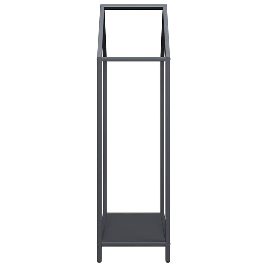 Brandhoutrek 40x25x90 cm koudgewalst staal antracietkleurig