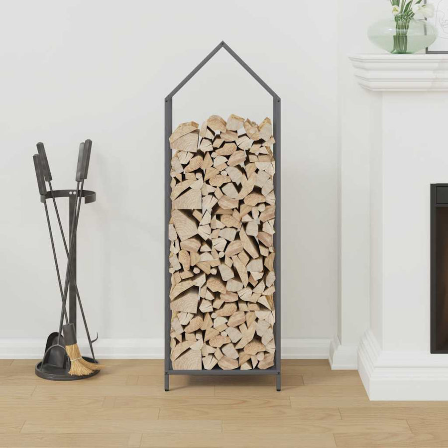Brandhoutrek 40x25x120 cm koudgewalst staal antraciet
