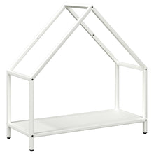 Brandhoutrek 60x25x60 cm koudgewalst staal wit