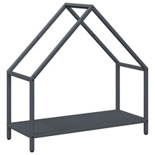 Brandhoutrek 60x25x60 cm koudgewalst staal antracietkleurig