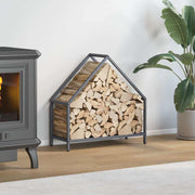 Brandhoutrek 60x25x60 cm koudgewalst staal antraciet