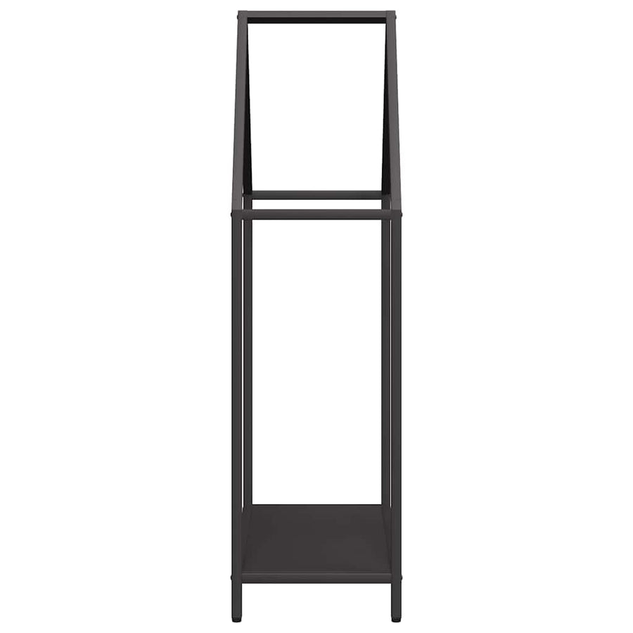 Brandhoutrek 60x25x90 cm koudgewalst staal zwart