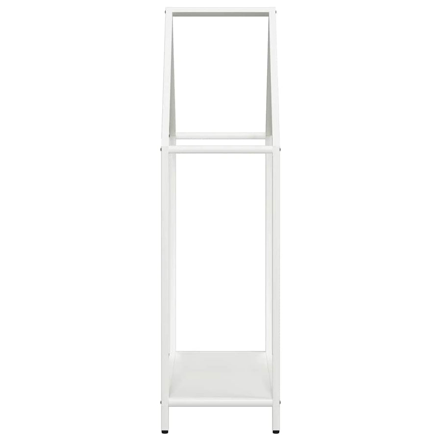 Brandhoutrek 60x25x90 cm koudgewalst staal wit