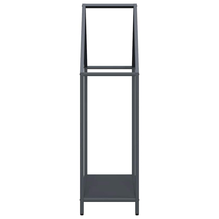Brandhoutrek 60x25x90 cm koudgewalst staal antracietkleurig