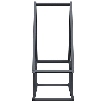 Brandhoutrek 50x25x60 cm koudgewalst staal antracietkleurig