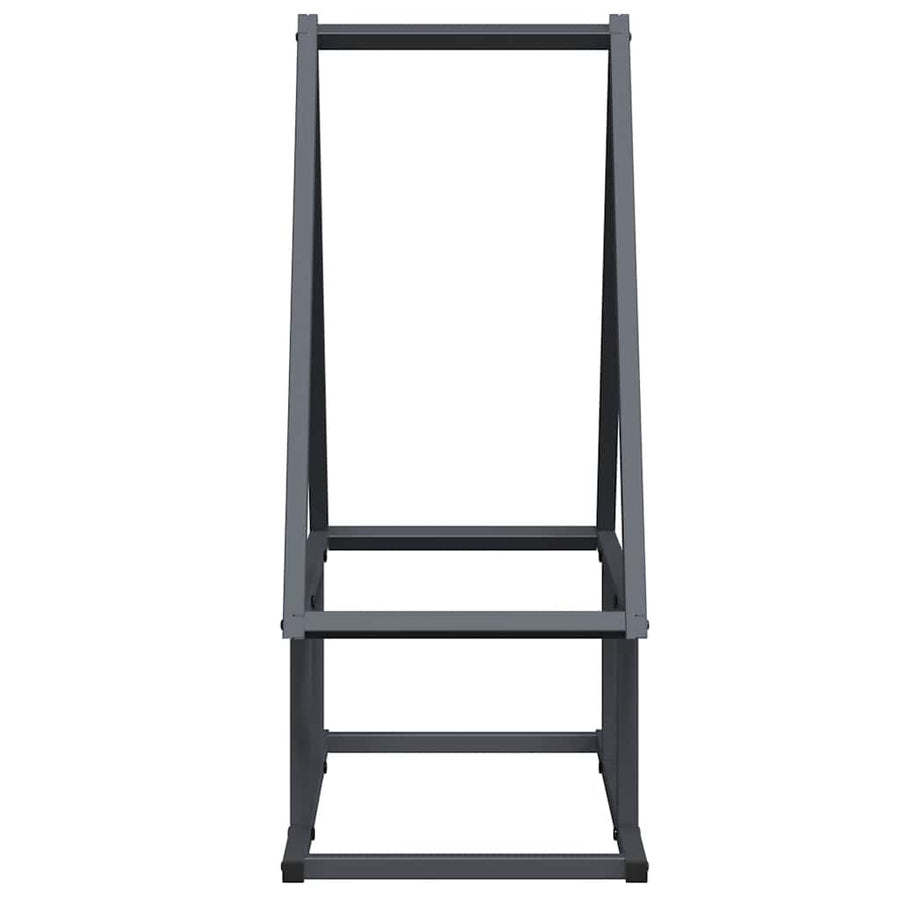 Brandhoutrek 50x25x60 cm koudgewalst staal antracietkleurig