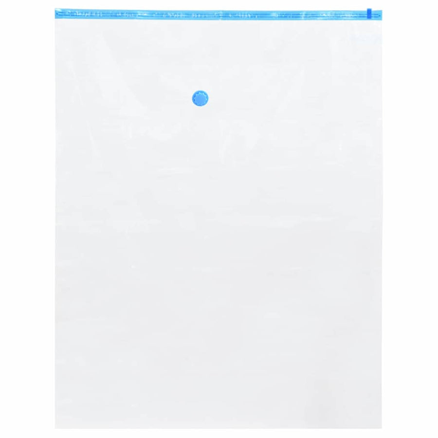 Vacuüm Opbergzakken 5 Pcs Transparant En Blauw 100 x 80 cm
