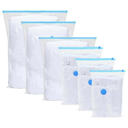 Opslagzakken Met Opslag 5 Pcs Transparant En Blauw 5
