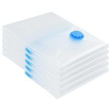 Opslagzakken Met Opslag 5 Pcs Transparant En Blauw 60 x 40 cm