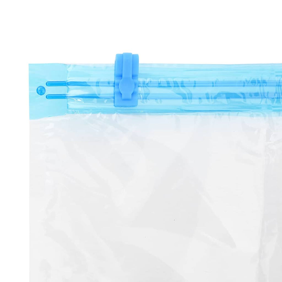 Opslagzakken 10 pcs Transparant en Blauw 130 x 100 cm