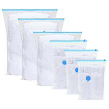 Vacuüm opbergzakken 5 pcs Transparant en blauw 130 x 100 cm