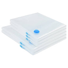 Vacuüm opbergzakken 5 pcs Transparant en blauw 130 x 100 cm