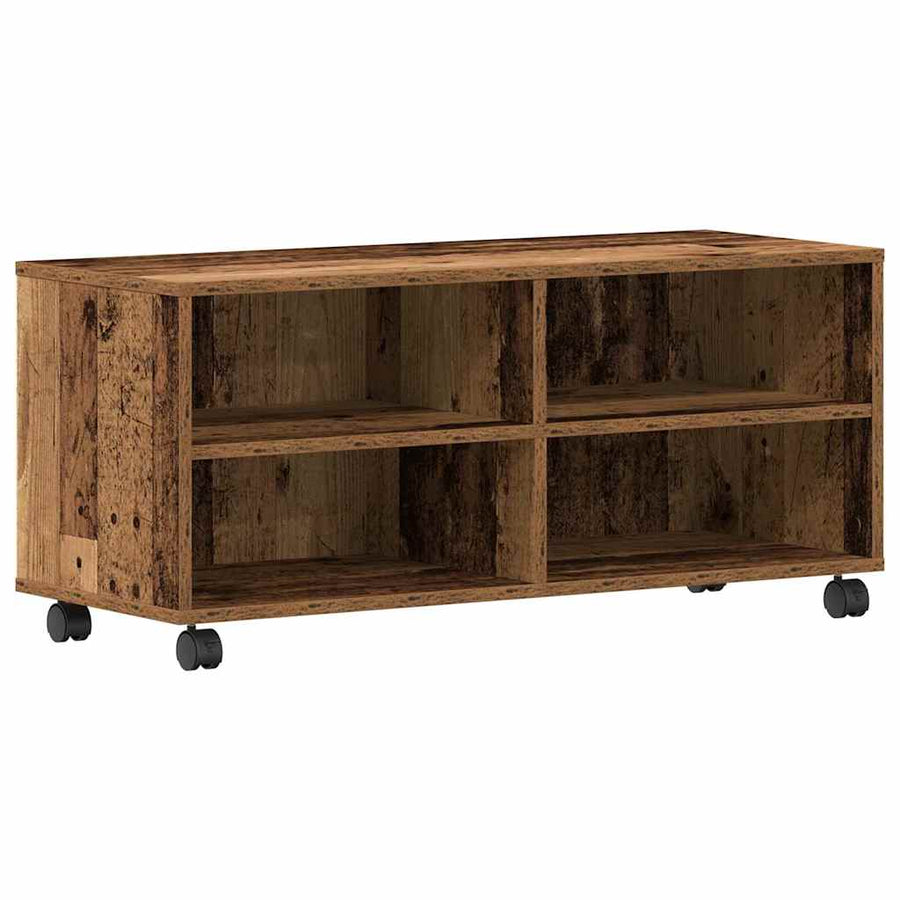 TV-kast Bruin 90 x 35 x 40,5 cm Bewerkt hout