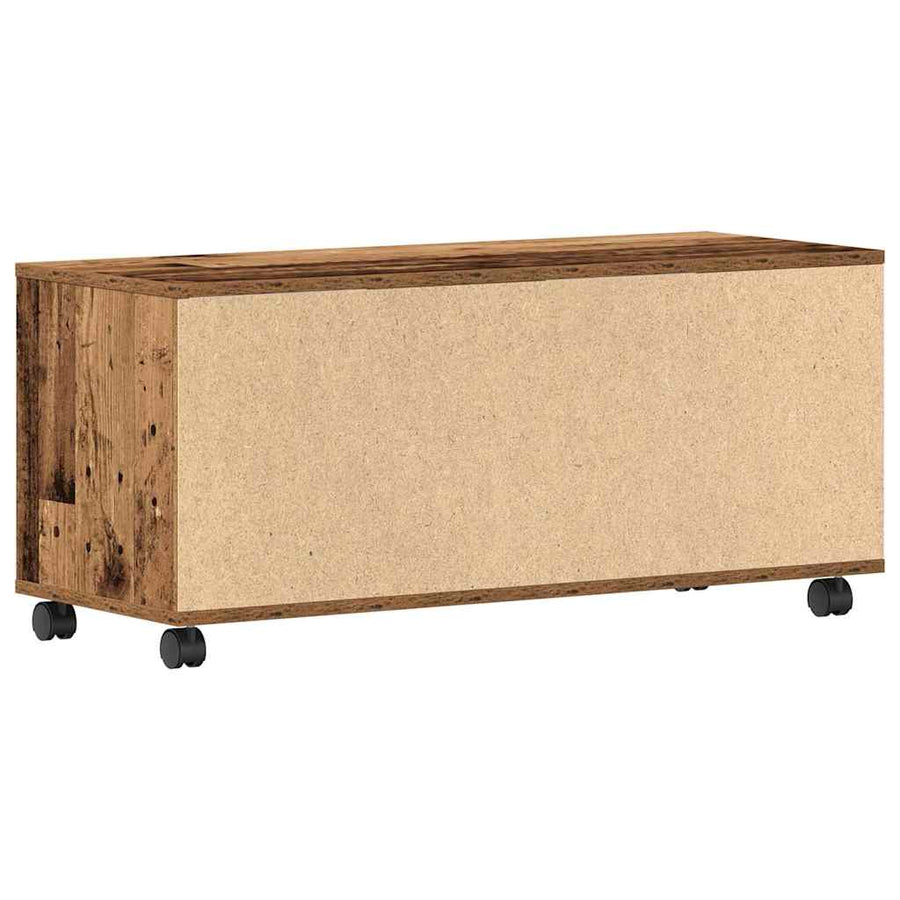 TV-kast Bruin 90 x 35 x 40,5 cm Bewerkt hout