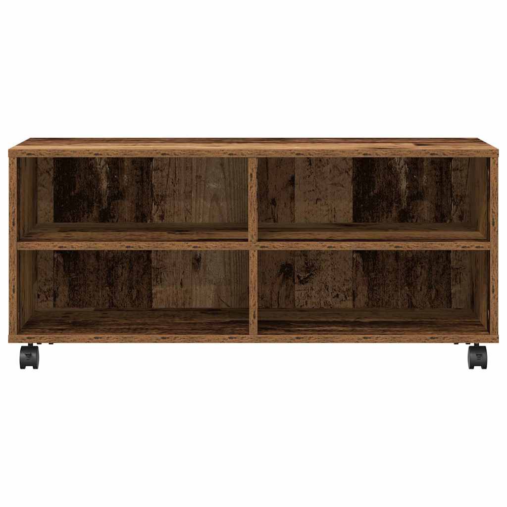 TV-kast Bruin 90 x 35 x 40,5 cm Bewerkt hout
