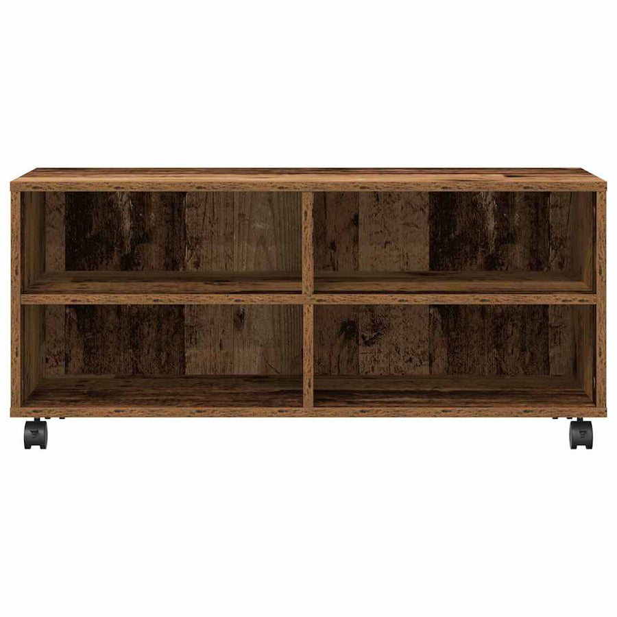 TV-kast Bruin 90 x 35 x 40,5 cm Bewerkt hout