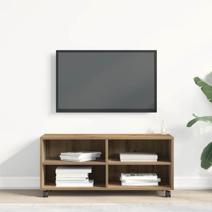 TV-kast Bruin 90 x 35 x 40,5 cm Bewerkt hout