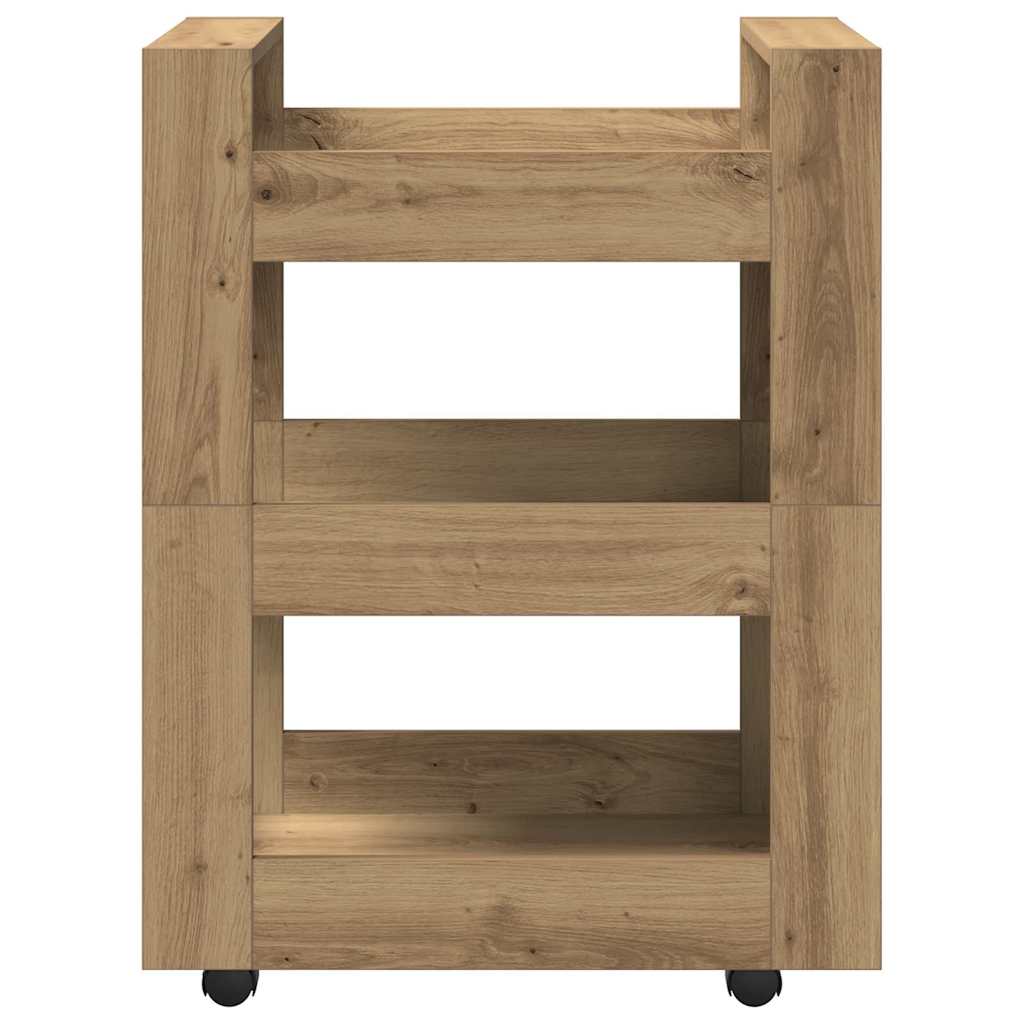 Keuken Trolley Artisan Eiken 60 x 45 x 80 cm Bewerkt hout