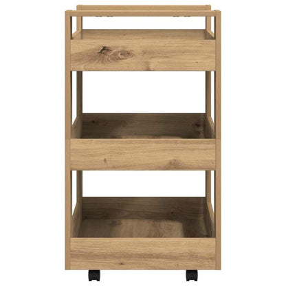 Keuken Trolley Artisan Eiken 60 x 45 x 80 cm Bewerkt hout