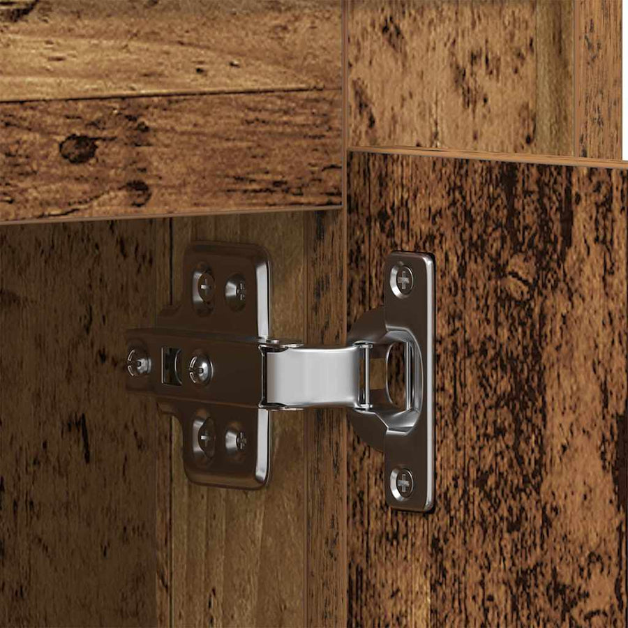 Tv-Kast 80 X 35 X 45 Cm Bewerkt Hout Oud hout