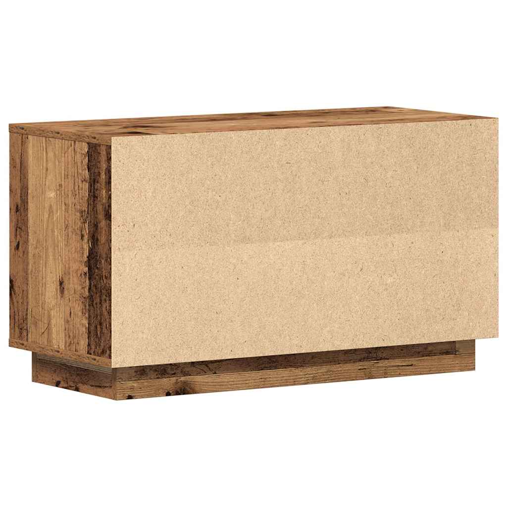 Tv-Kast 80 X 35 X 45 Cm Bewerkt Hout Oud hout