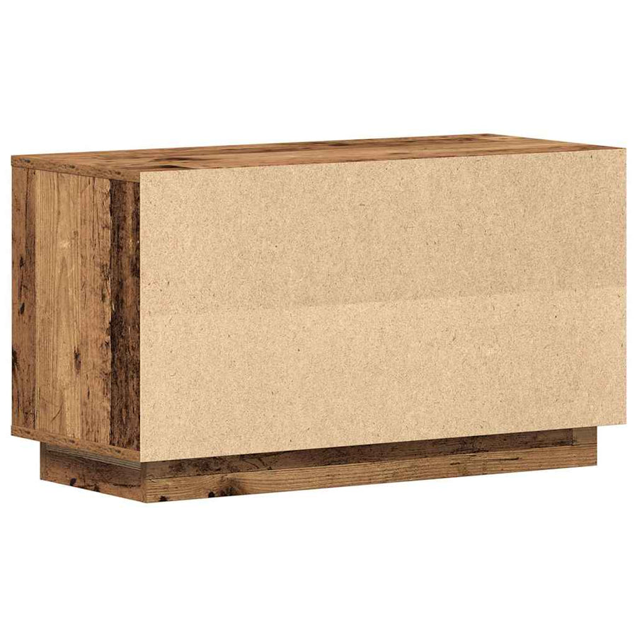 Tv-Kast 80 X 35 X 45 Cm Bewerkt Hout Oud hout