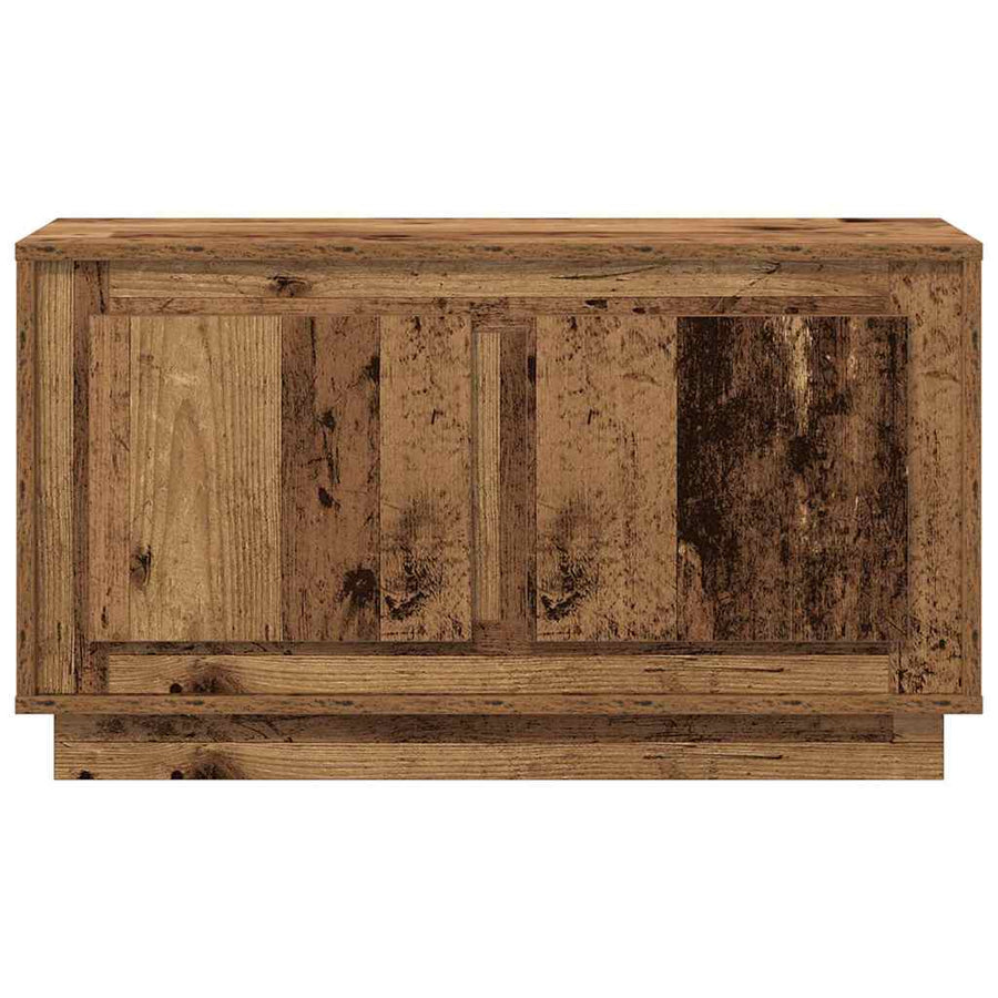 Tv-Kast 80 X 35 X 45 Cm Bewerkt Hout Oud hout