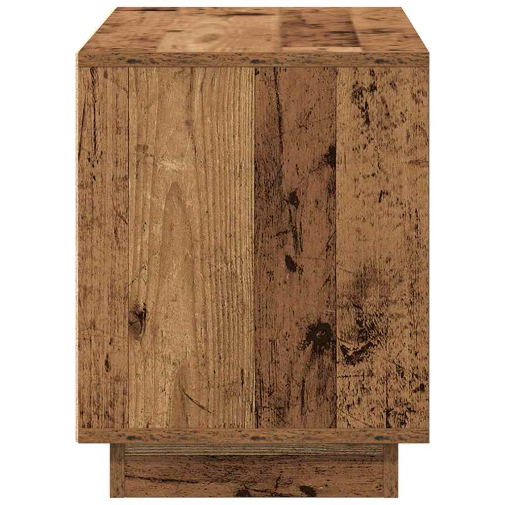 Tv-Kast 80 X 35 X 45 Cm Bewerkt Hout Oud hout