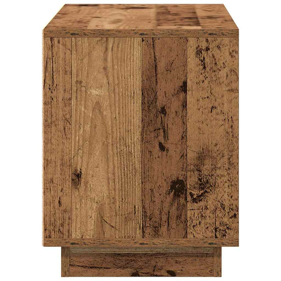 Tv-Kast 80 X 35 X 45 Cm Bewerkt Hout Oud hout