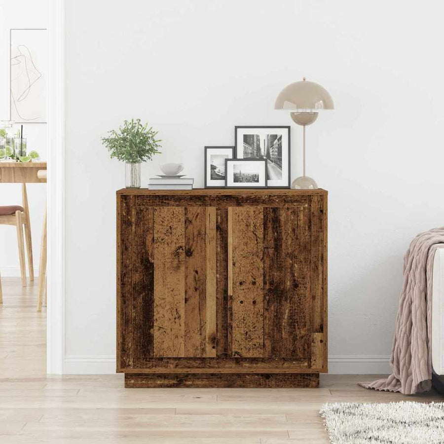 Dressoir Oudhout 80 x 40 x 75 cm Bewerkt hout