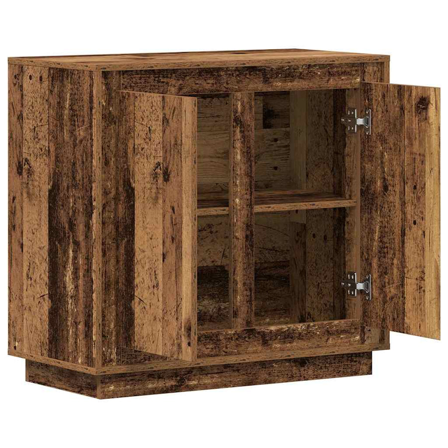 Dressoir Oudhout 80 x 40 x 75 cm Bewerkt hout