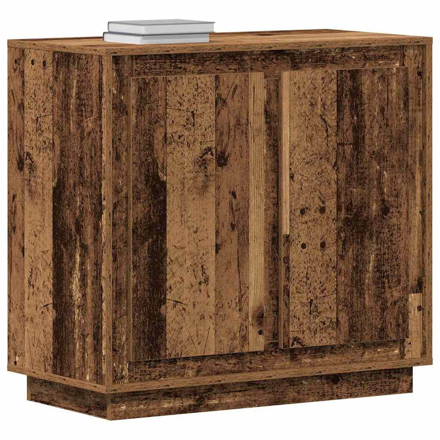 Dressoir Oudhout 80 x 40 x 75 cm Bewerkt hout