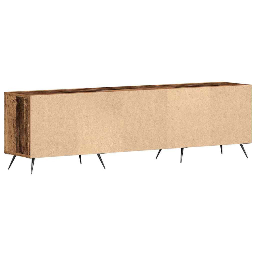 TV-kast Oud hout 150 x 30 x 44,5 cm Bewerkt hout
